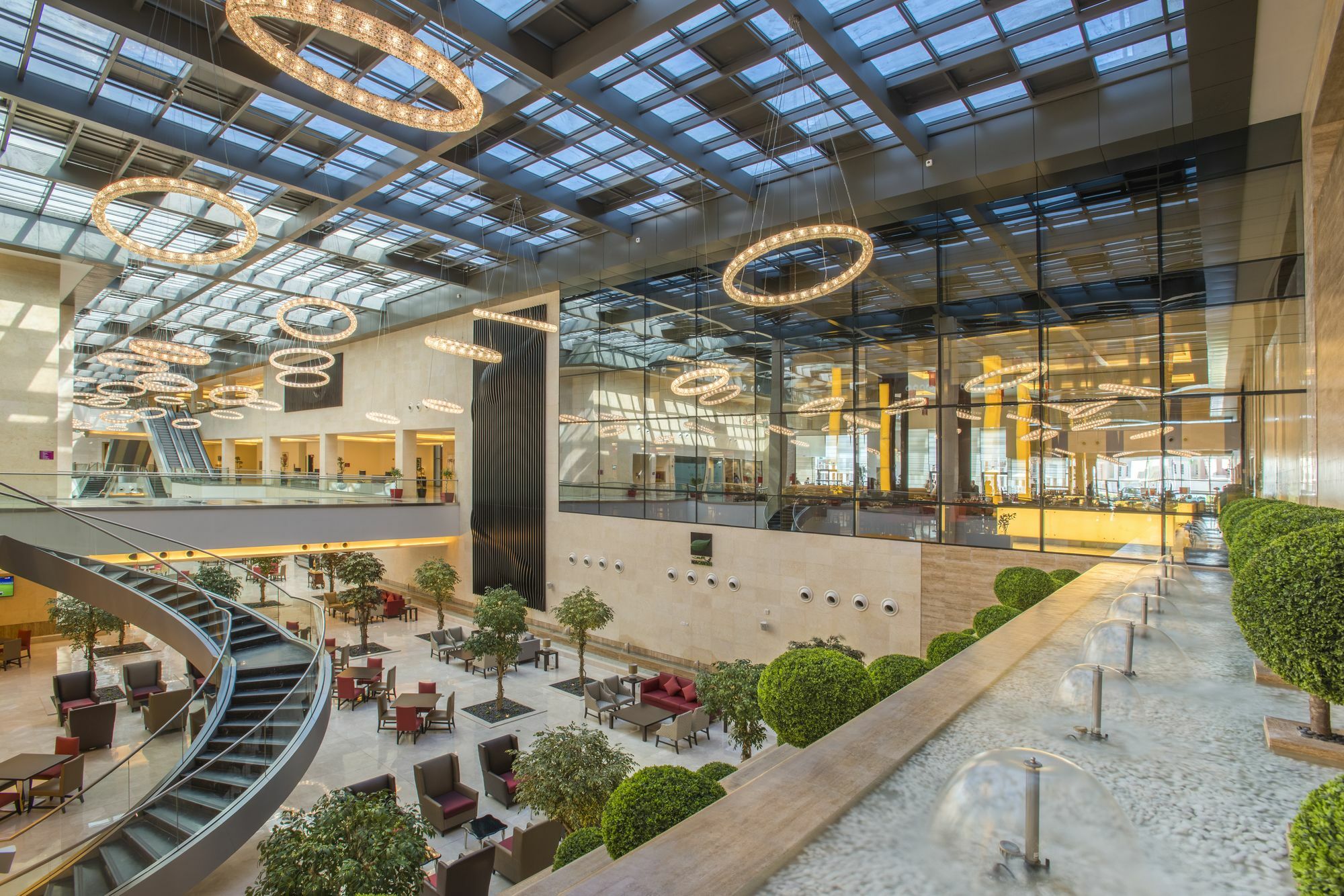 Crowne Plaza Riyadh - Rdc Hotel & Convention By Ihg Ngoại thất bức ảnh The lobby of the hotel
